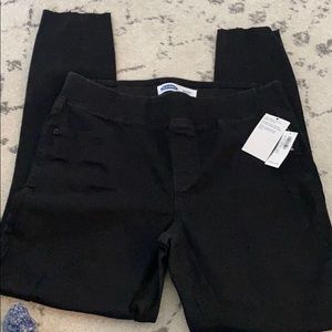 Distressed jeggings